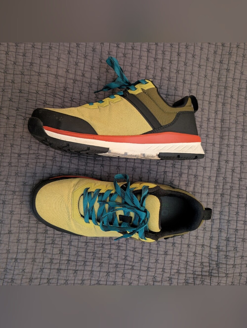Men's Size 11US (44UK) Bogs Trail Sneakers w/ Composite Toe + Non-slip Sole